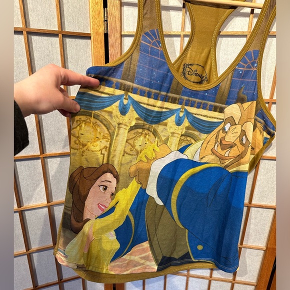Official Disney Beauty and the Beast woman’s tank top - Picture 4 of 7